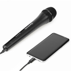 Saramonic SR-HM7 Di Handheld Dynamic USB Microphone for iOS Devices (Black)