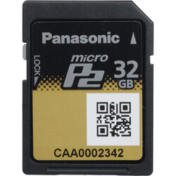 เมมโมรี่การ์ด Panasonic AJ-P2M032AG 32GB microP2 UHS-II Memory Card