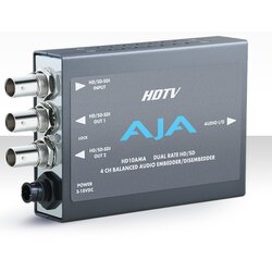 AJA HD10AM HD/SD 8 Channel AES Embedder/Disembedder