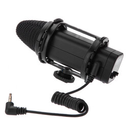 BY-V02 Boya stereo Microphone For DSLR Camera DV Camcorder
