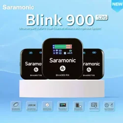 Saramonic-Blink900 S20 Wireless Microphone System ชุดไมค์ไร้สาย | รับประกันศูนย์ 100%