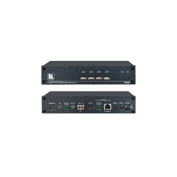 kramerav : 692 4K60 4:2:0 HDMI MM/SM Fiber Optic Receiver with USB, Ethernet, RS–232, IR & Stereo Audio De–embedding over Ultra–Reach HDBaseT 2.0