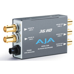 AJA 3GM 3G/1.5G-SDI to/from SDI Muxer/DeMuxerUniversal Power Supply