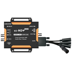 Lumantek EZ-MD+ HDMI/SDI Cross Converter with Audio Mux/Demux