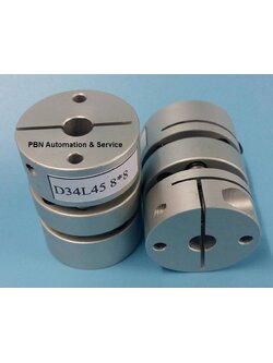 Double Flexible disk Coupling D34L45 8*8