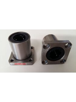 ลูกปืนสไลด์ Flange Linear ball bearing LMK 16 mm.