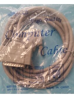 สายเชื่อมต่อ DB25 หัวผู้ + เมีย/หัวผู้ + ผู้