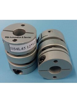 Double Flexible disk Coupling D34L45 12*12