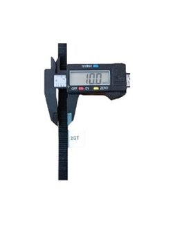 สายพาน Timing ปลายเปิด 2GTหน้ากว้าง 10 มม.ชนิดยางสังเคราะห์เสริมเส้นใยไฟเบอร์ สีดำ (RU) ราคาเป็น เมตรละ