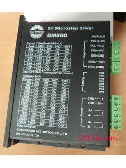 ACT STEPPER DRIVER DM860 7.8A.