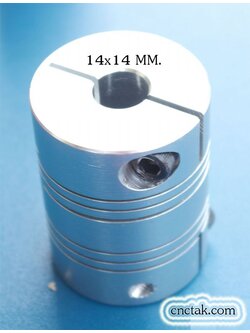 Flexible Coupling 14x14 mm.(size45x60 MM.)