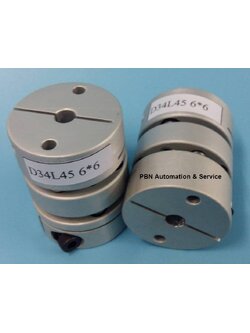 Double Flexible disk Coupling D34L45 6*6