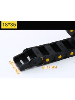 กระดูกงู ขนาด 18 X 35 MM. ยาว 1 เมตร พร้อมปิดหัวปิดท้าย