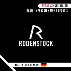 RODENSTOCK IMPRESSION MONO SPORT 2 Sport Tint / Polarized เลนส์สายตาโรเด้นสต๊อก เฉพาะบุคคล สำหรับแว่นกันแดด รองรับกรอบโค้งมาก