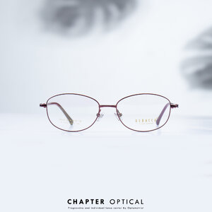 กรอบแว่นแฟชั่น รุ่น R-10020-C.red ( พร้อมเลนส์สายต 1990 บาท )