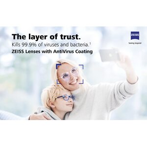 Zeiss Antivirus เทคโนโลยีปกป้องผิวเลนส์จากไวรัสตัวร้าย ล่าสุดจากเยอรมันนี !!