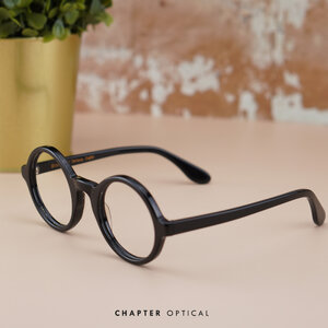 กรอบแว่นแฟชั่นวินเทจ ( รุ่น BL605 ดำเงา)