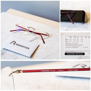 รีวิว | แว่นกรอบเจาะ Rodenstock Custom X เลนส์โปรเกรสซีพ Rodenstock MyView2