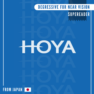 HOYALUX SUPEREADER เลนส์เฉพาะทางโฮย่า ระยะการมองครอบคลุมเหนือกว่าแว่นอ่านหนังสือ เพื่อการมองใกล้ที่สะดวกสบายยิ่งขึ้น