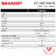 เครื่องดูดฝุ่น Sharp 1600 วัตต์ รุ่น EC-WE16B-B