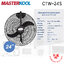 พัดลมอุตสาหกรรมแขวนผนัง 24นิ้ว Masterkool รุ่น CTW-24S