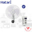 พัดลมติดผนัง Hatari 18" รีโมท รุ่น HF-W18R1