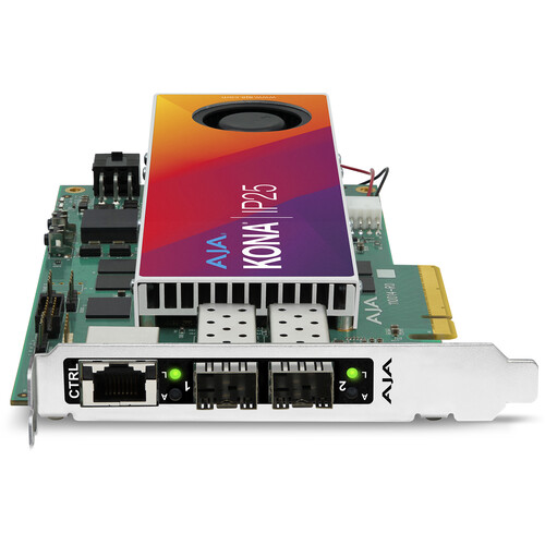 AJA KONA IP25 SMPTE ST 2110 Uncompressed IP I/O