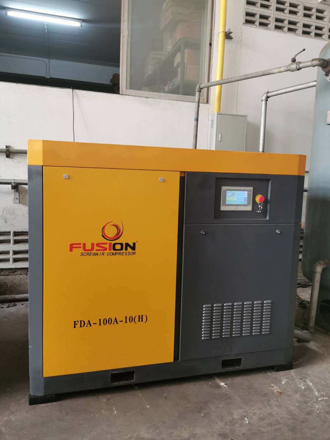 ปั๊มลมสกรู FUSION 75HP Model : FDN-75A 75HP