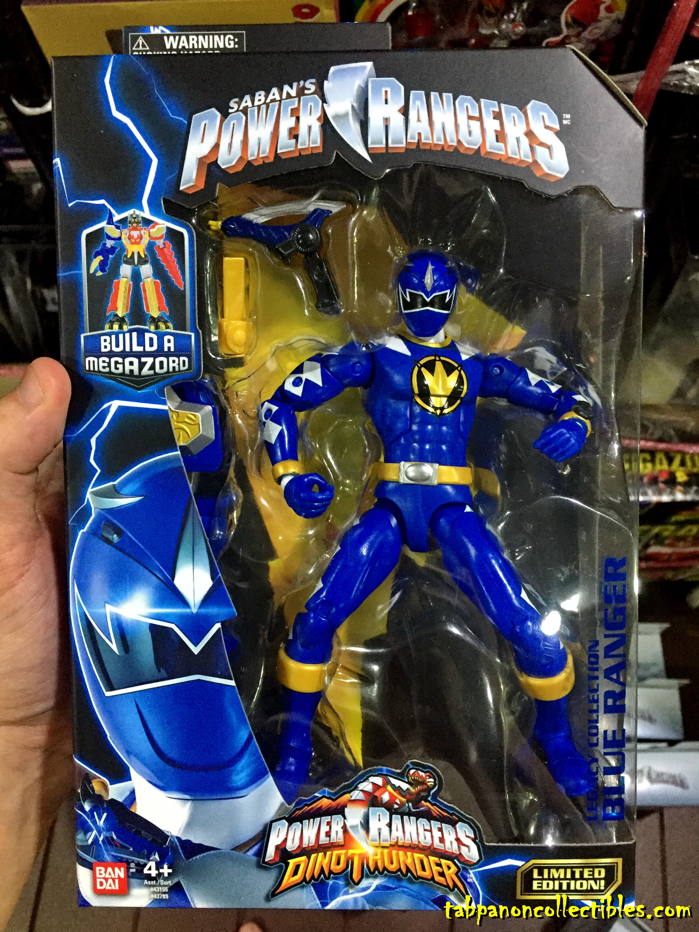 [2018.02] Bandai America Power Rangers Legacy Dino Thunder Blue Ranger 6.5-Inch Action Figure