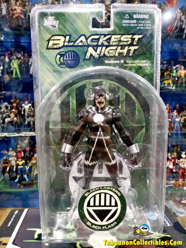 [2011.01] DC Direct Blackest Night Series 8 Black Lantern The Flash Action Figure