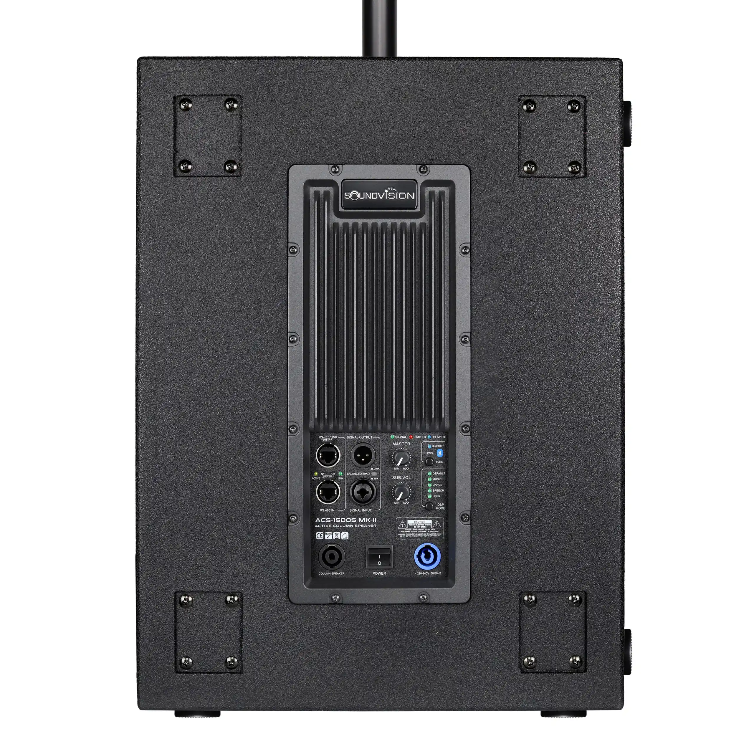 SOUNDVISION ACS-1500 ชุดลำโพง Active คอลัมน์ 8×4 นิ้ว ซับ 15 นิ้ว 1800 วัตต์