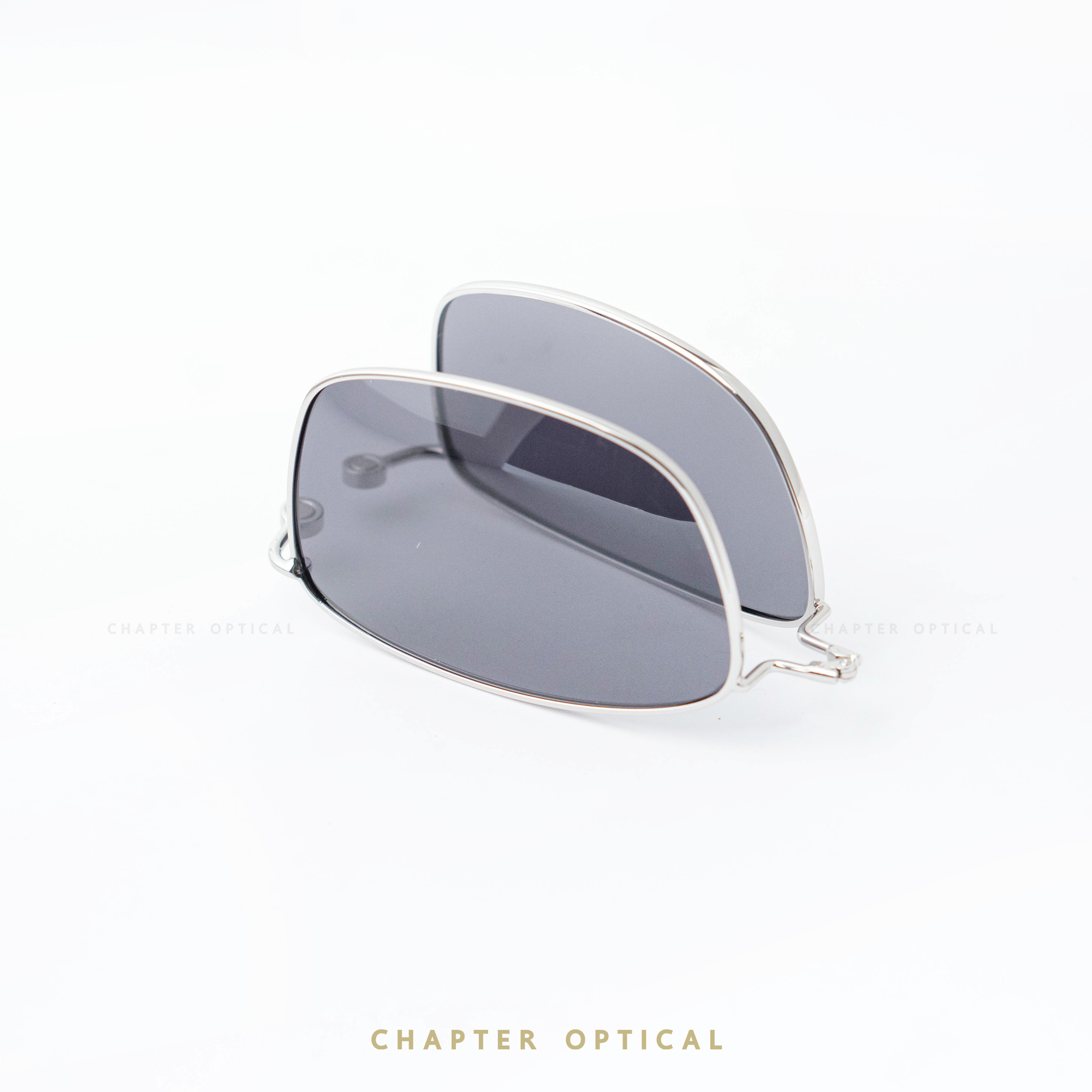 กรอบแว่นตา GUILCHY รุ่น 725-C16 แว่นไทเทเนียมพร้อมคลิปออนแม่เหล็ก Polarized