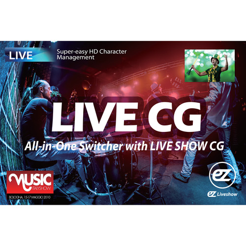 Lumantek ez-CGER mini Live HD-SDI USB Fill/Key and CG Generator with CGER Software