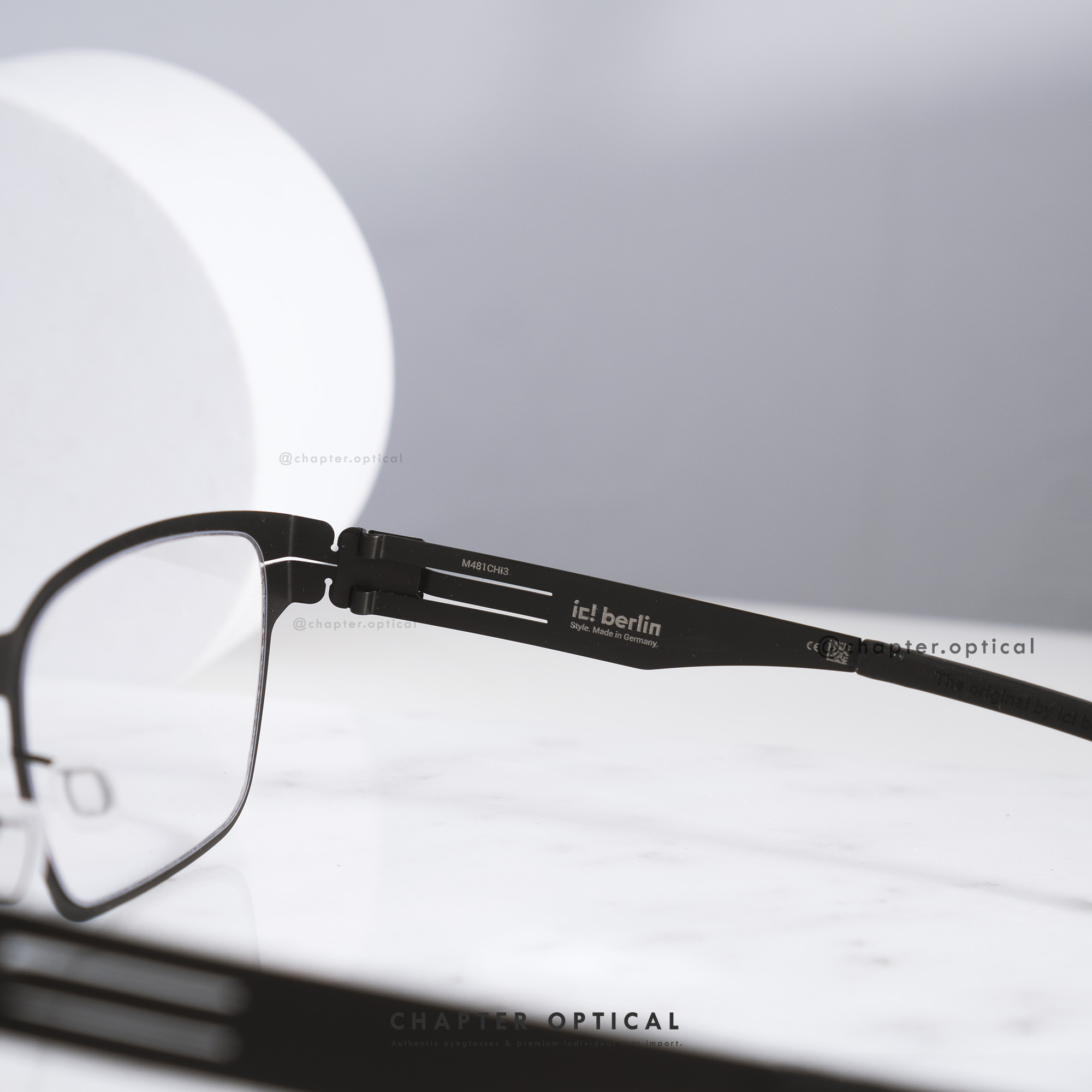 Ic! Berlin | รุ่น Oscar สี Black