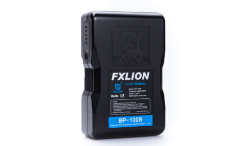 BP-100S Cool Black V mount Battery with USB output 5V/2A.