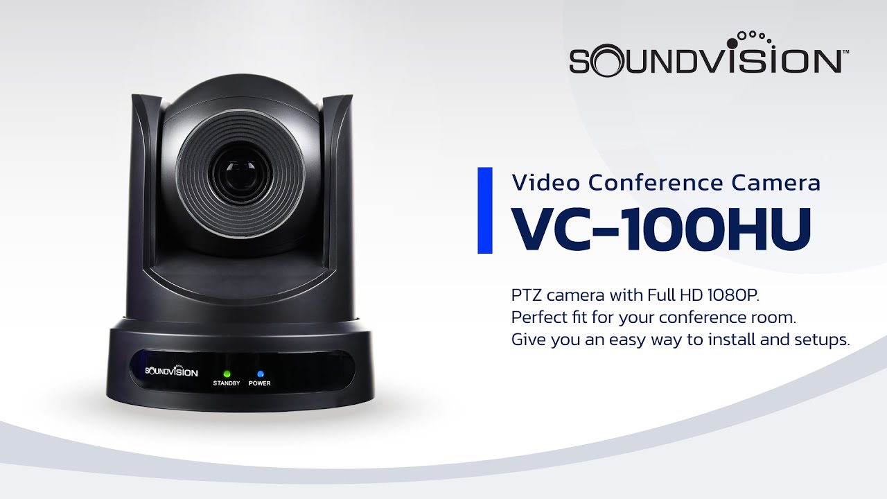 SOUNDVISION VC-100HU กล้อง PTZ สำหรับห้องประชุมออนไลน์