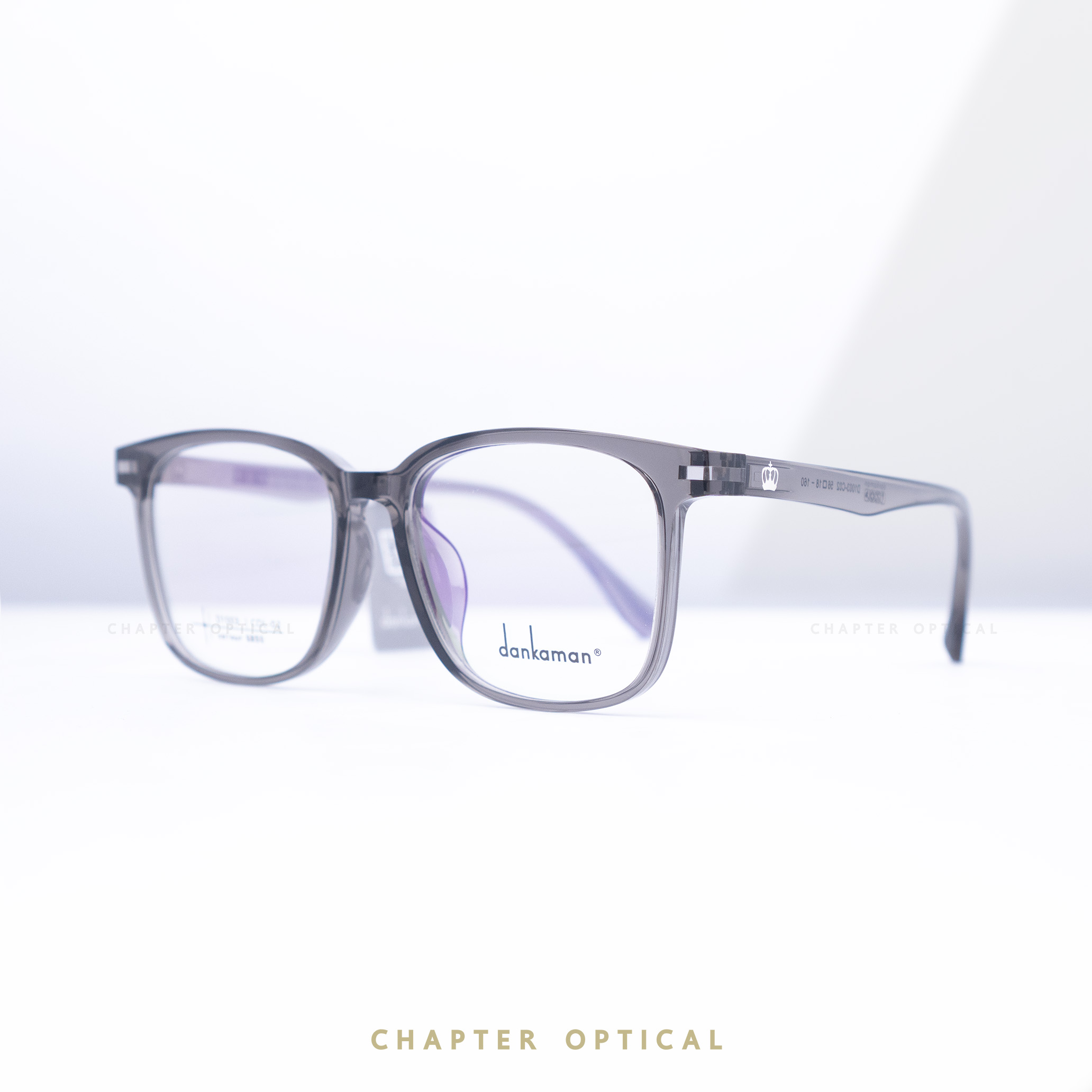 กรอบแว่น Dankaman รุ่น D1003-C02 (VINTAGE แต่เบา ด้วยวัสดุ TR90)