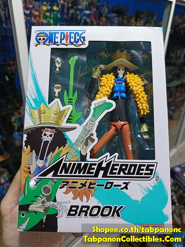 [2023.07] Bandai Anime Heroes One Piece Brook 6-inch Action Figure
