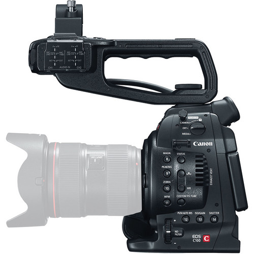 กล้องวีดีโอ Canon EOS C100 Cinema Dual Pixel CMOS AF