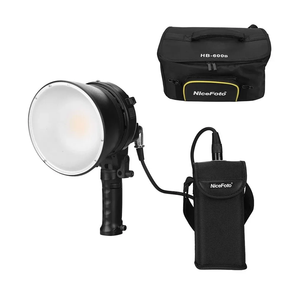 NiceFoto HB-600B Handheld Light ไฟสตูดิโอระดับมืออาชีพ