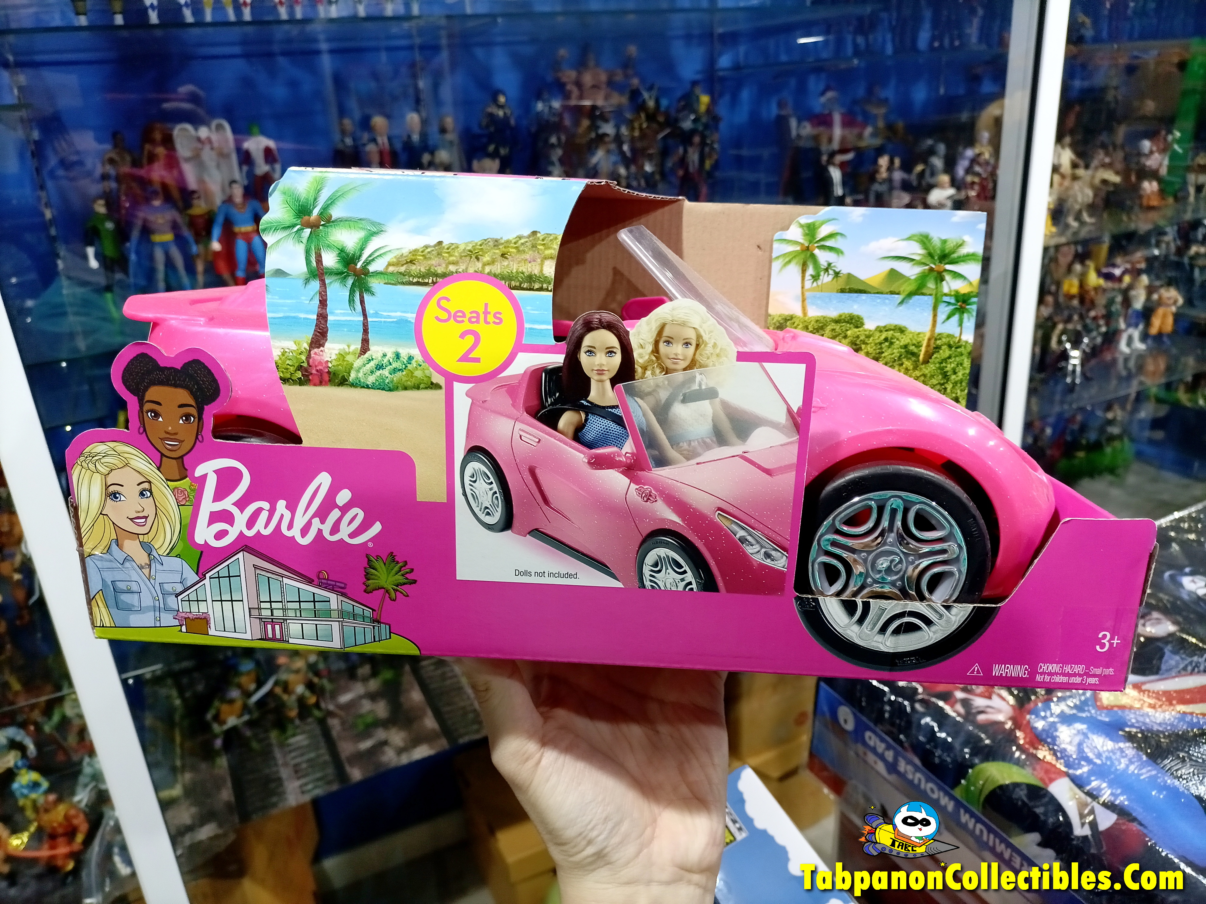 [2018.07] Mattel Barbie DVX59 Car Glam Pink Sparkle Convertible Vehicle 2 Seater