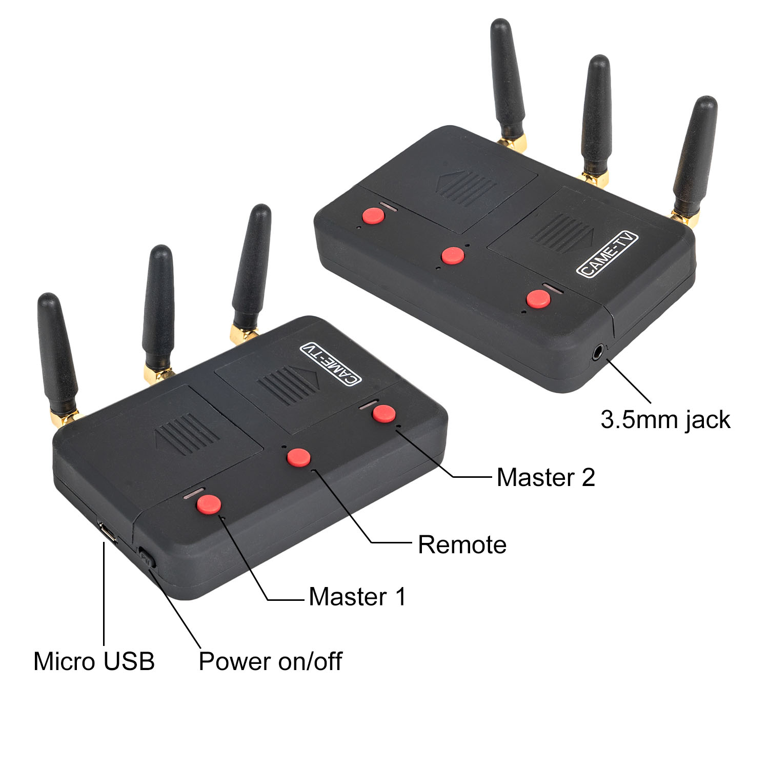 CAME-TV Kuminik8 Duplex Digital Wireless Intercom