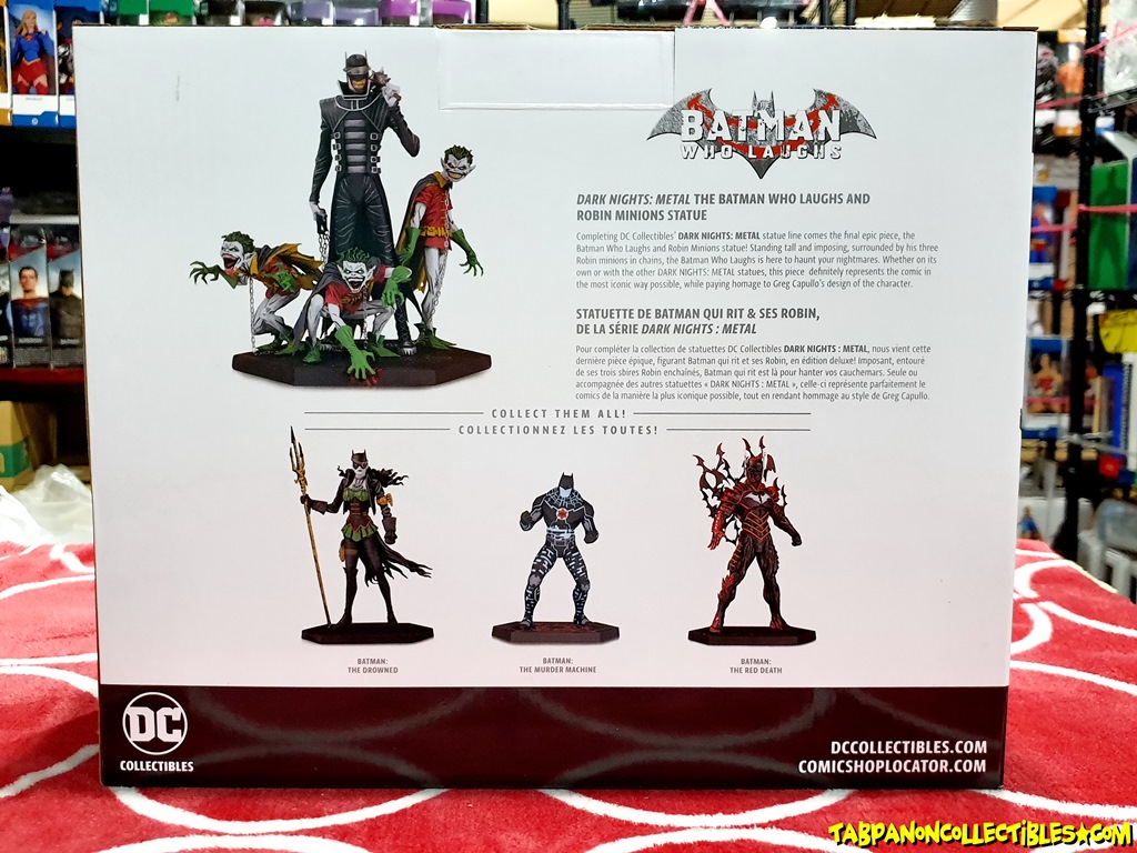 [2020.01] DC Collectibles Dark Nights Metal Batman Who Laughs & Robin Minions Deluxe Statue