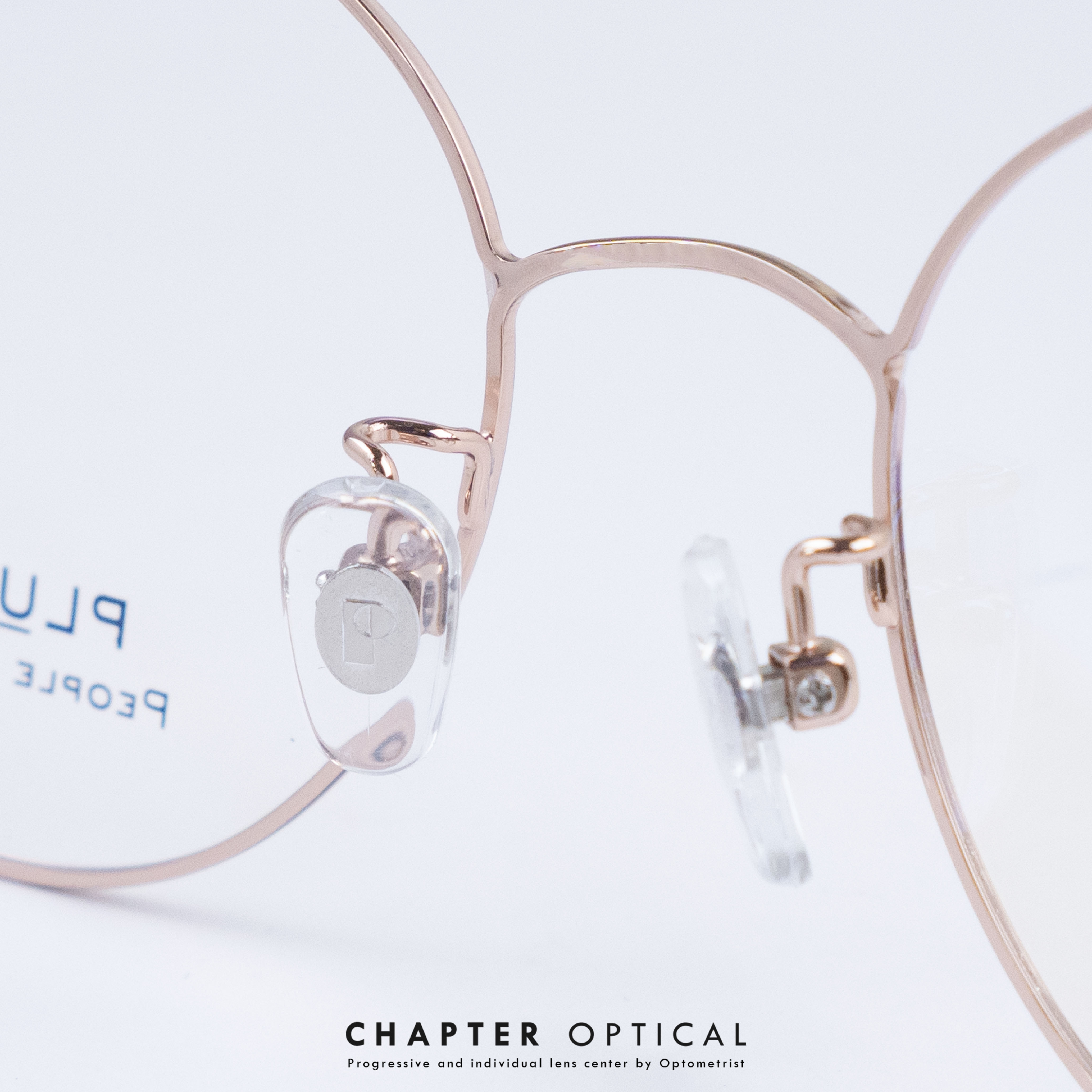 กรอบแว่นตาแบรนด์ PLUME รุ่น P-2889-C5 แบรนด์เกาหลีใต้แท้ สินค้านำเข้า