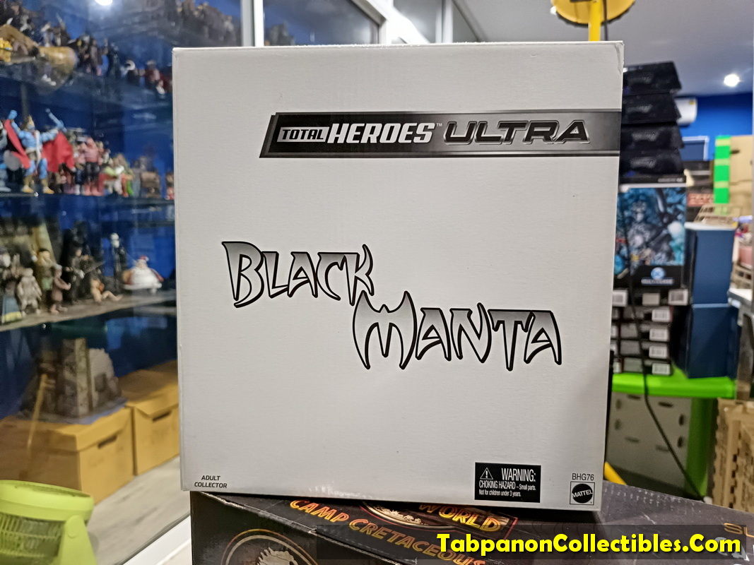 [2014.07] Mattel Total Heroes Ultra Black Manta (Aquaman Villain) 6-inch Action Figure