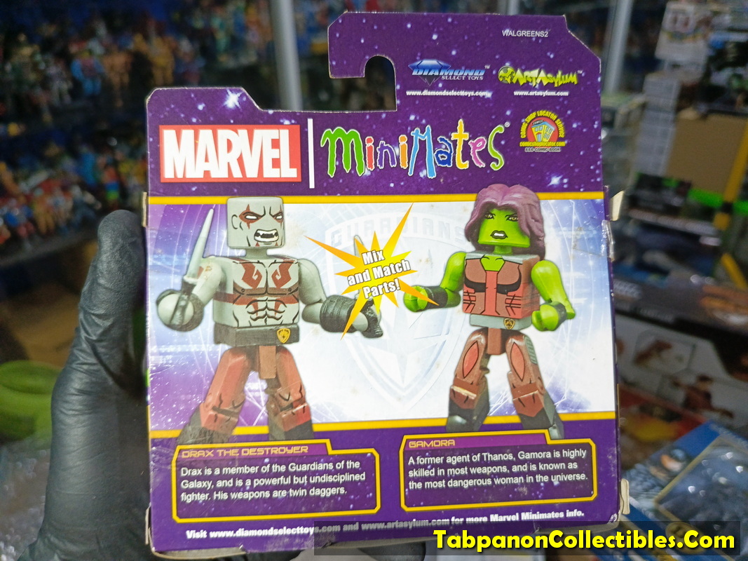 Minimates Marvel Walgreen Exclusive GOTG Disney 2-pack of 2 Set