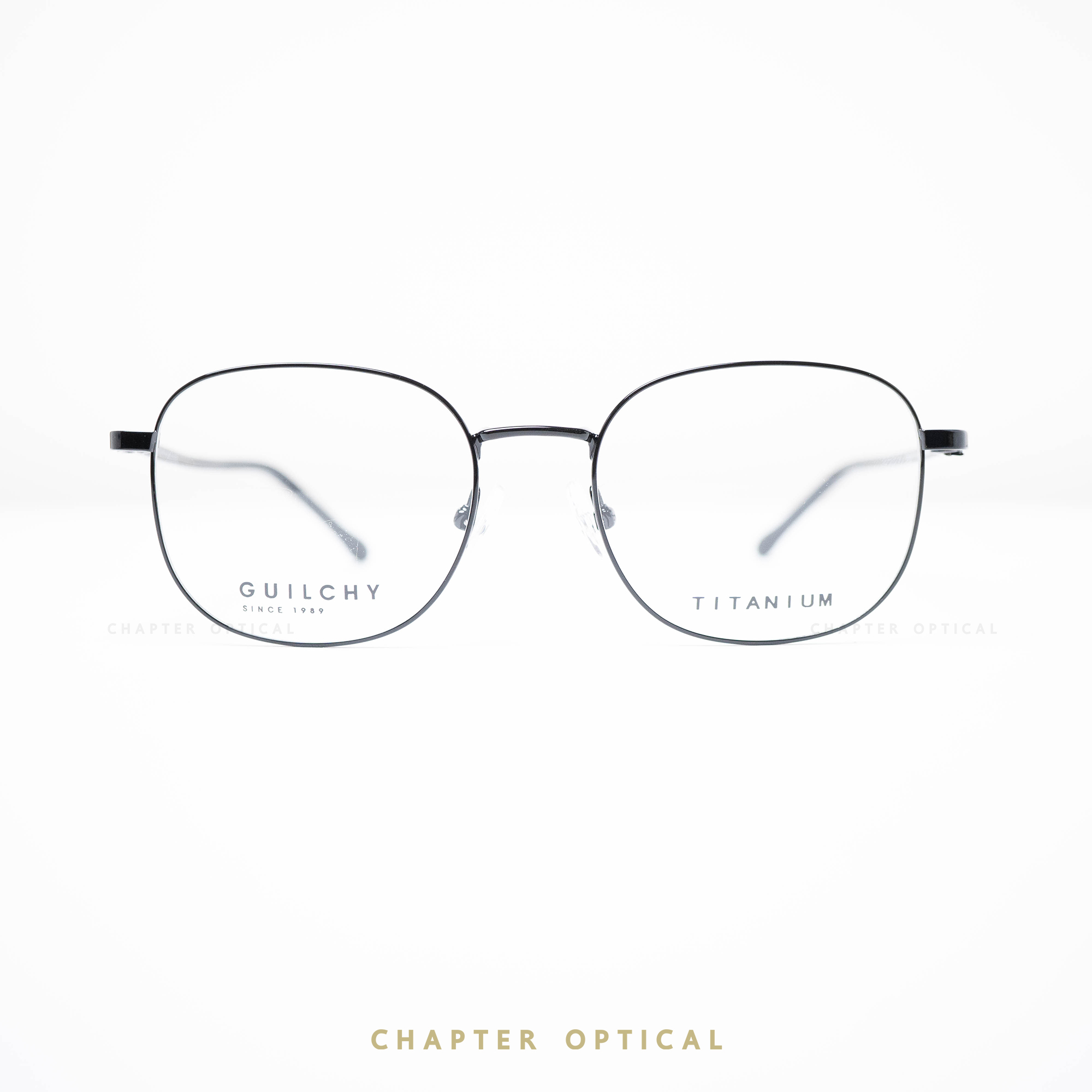 กรอบแว่นตา GUILCHY รุ่น MS-3-C04 แว่นไทเทเนียมพร้อมคลิปออนแม่เหล็ก Polarized