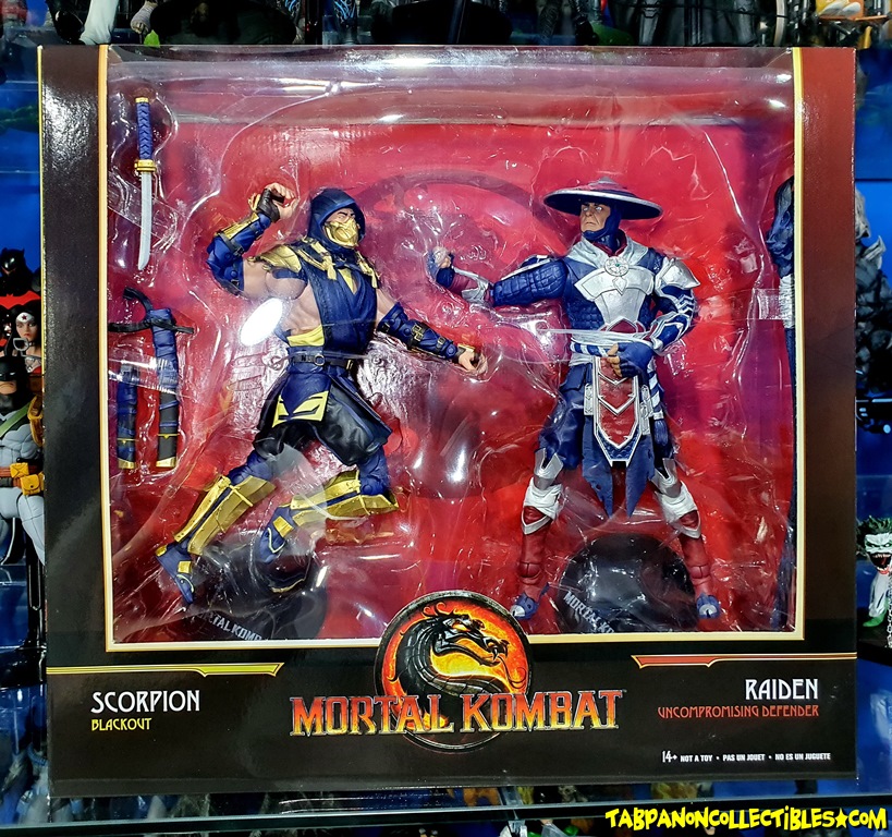 [2020.11] McFarlane Mortal Kombat XI Scorpion and Raiden 7-Inch Action Figure 2-Pack