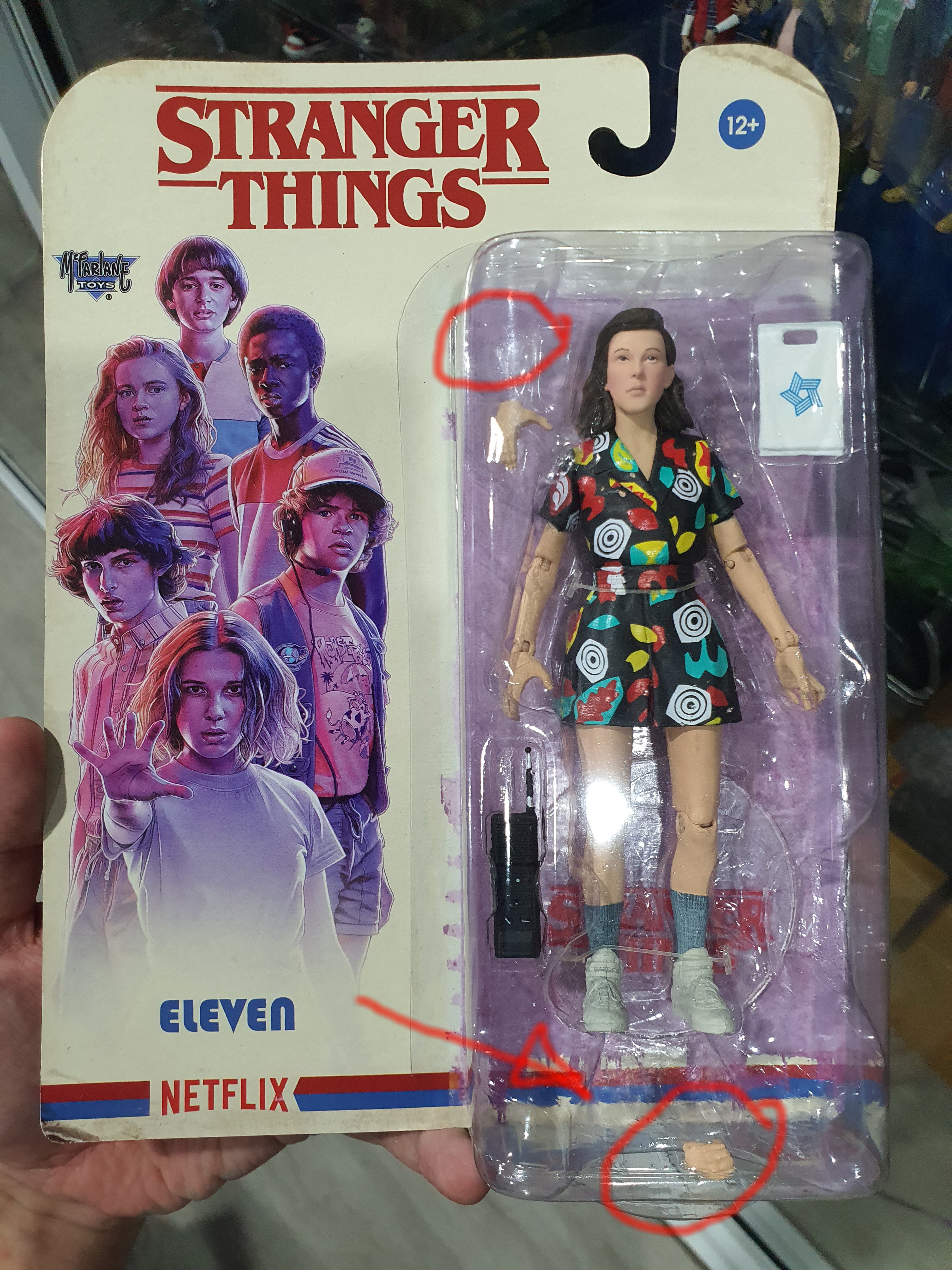 [2019.06] McFarlane Stranger Things TV Series Eleven (Ver.3) 7-Inch Figure *** มือ เด้งออกจากถาดพลาสติก ดูรูปประกอบ นอกนั้นปกติ