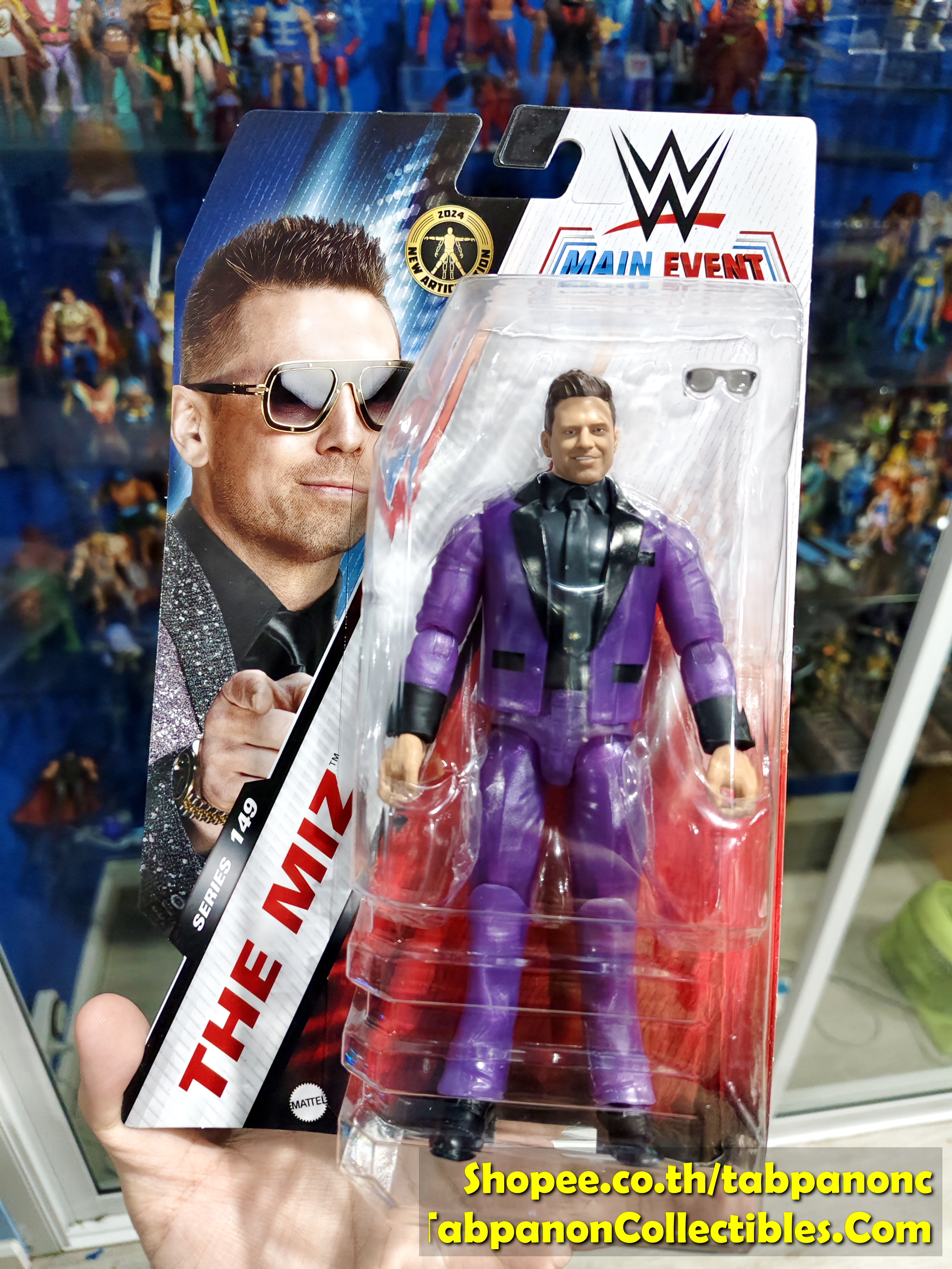 [2024.08] WWE Series 149 Main Event The Miz Basic Figure